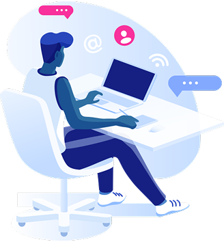 Ilustração de contato